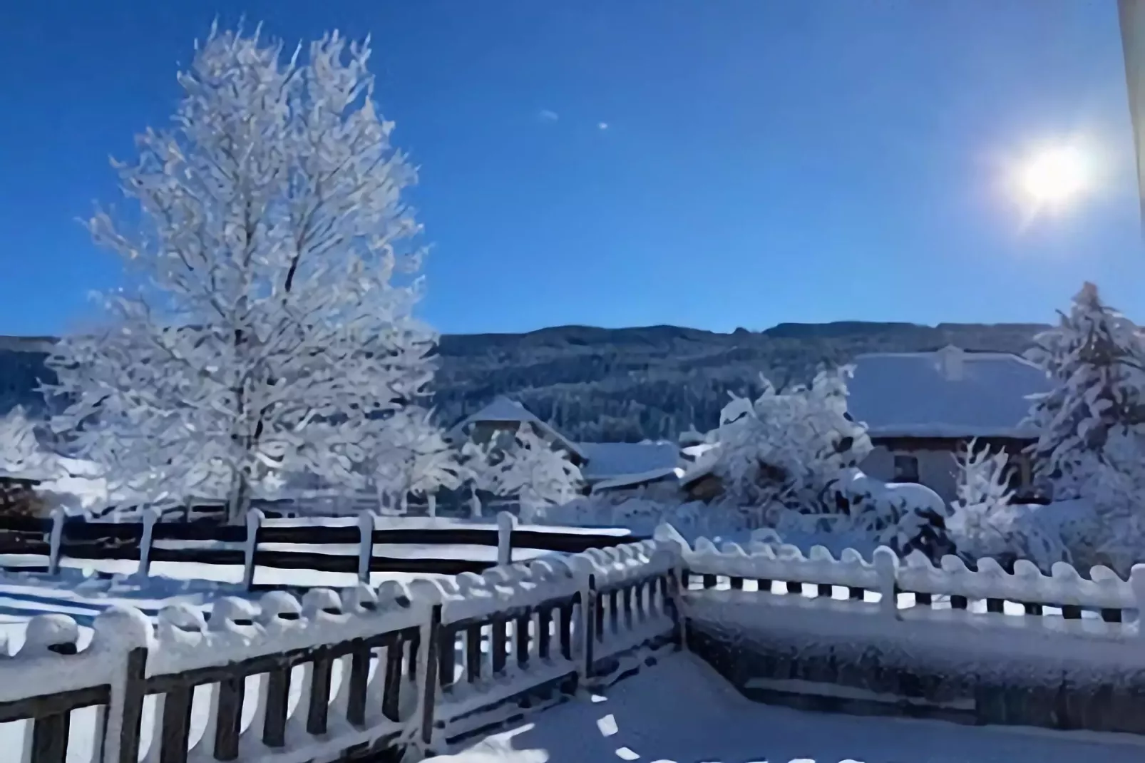 Appartement An der Piste-Garden winter