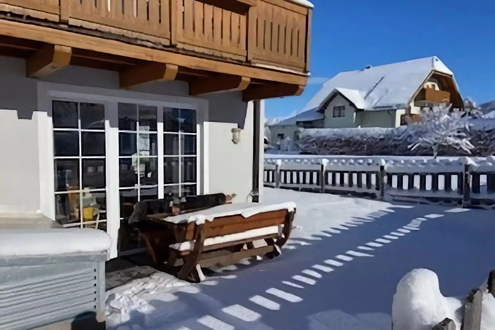 Appartement An der Piste-Terrace balcony