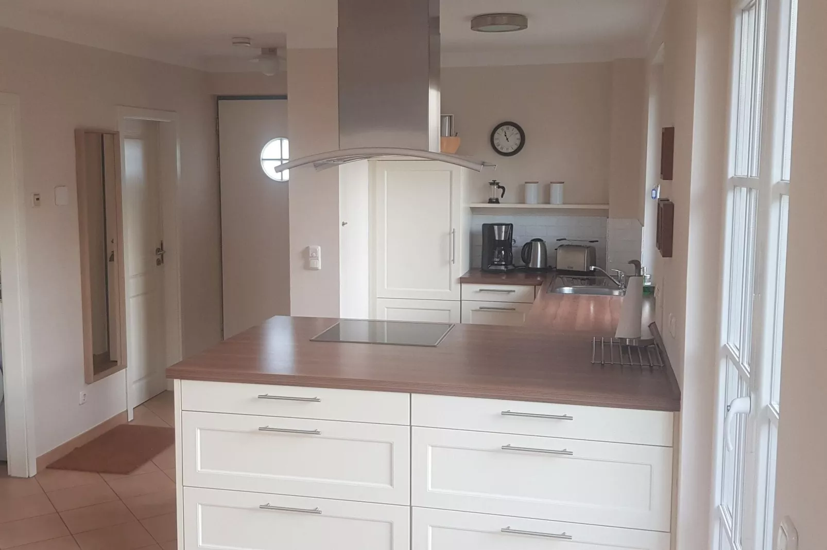 Ferienhaus Reetglück Wohlenberg-Kitchen