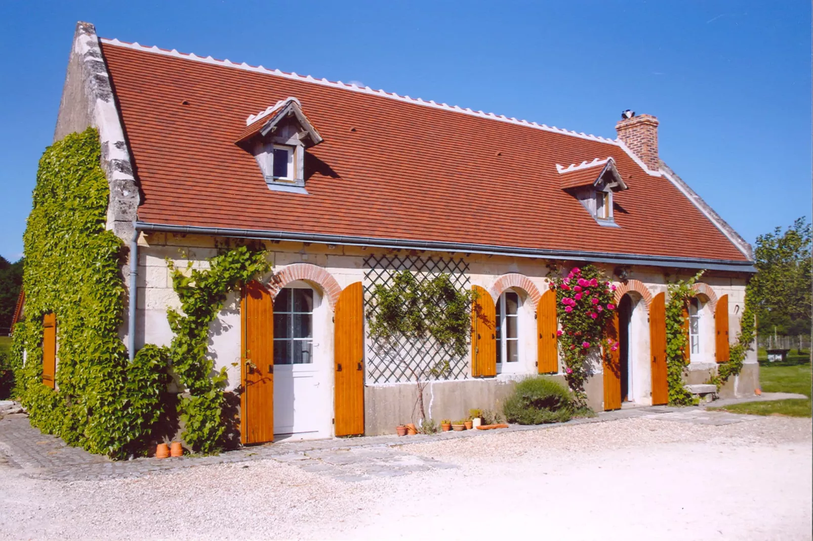 La Ferme les Drageonnières-Exterior summer