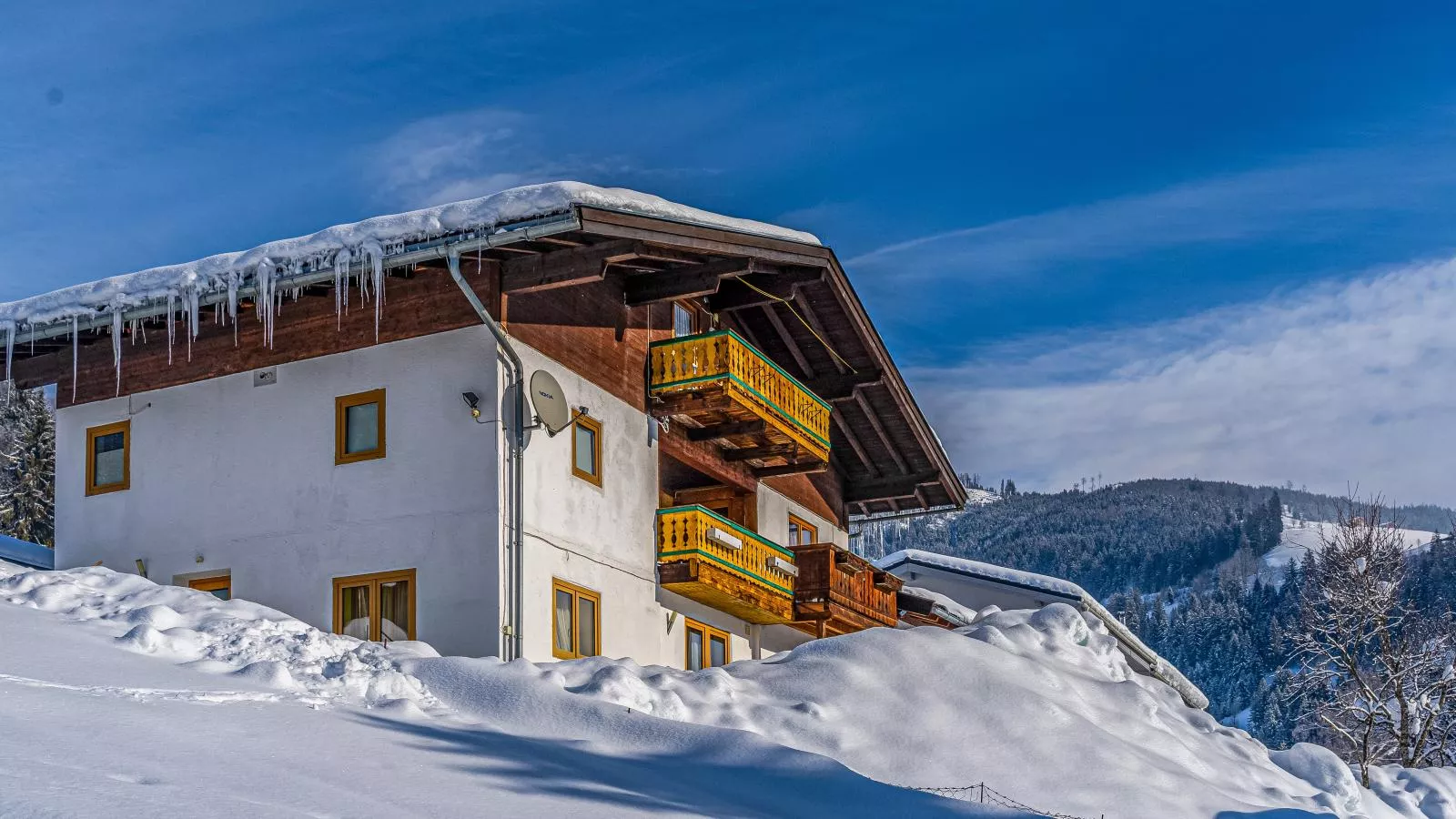 Haus Christine-Außenbereich Winter