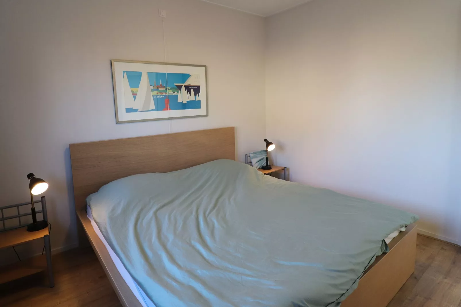 Appartement aan het meer in Heeg-Bedroom