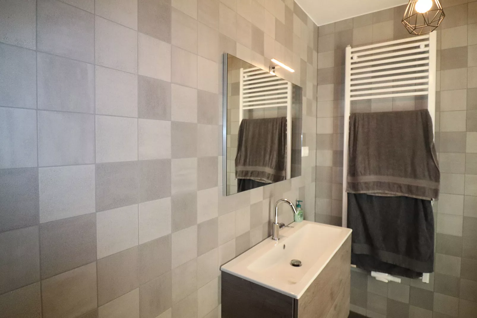 Appartement aan het meer in Heeg-Bathroom