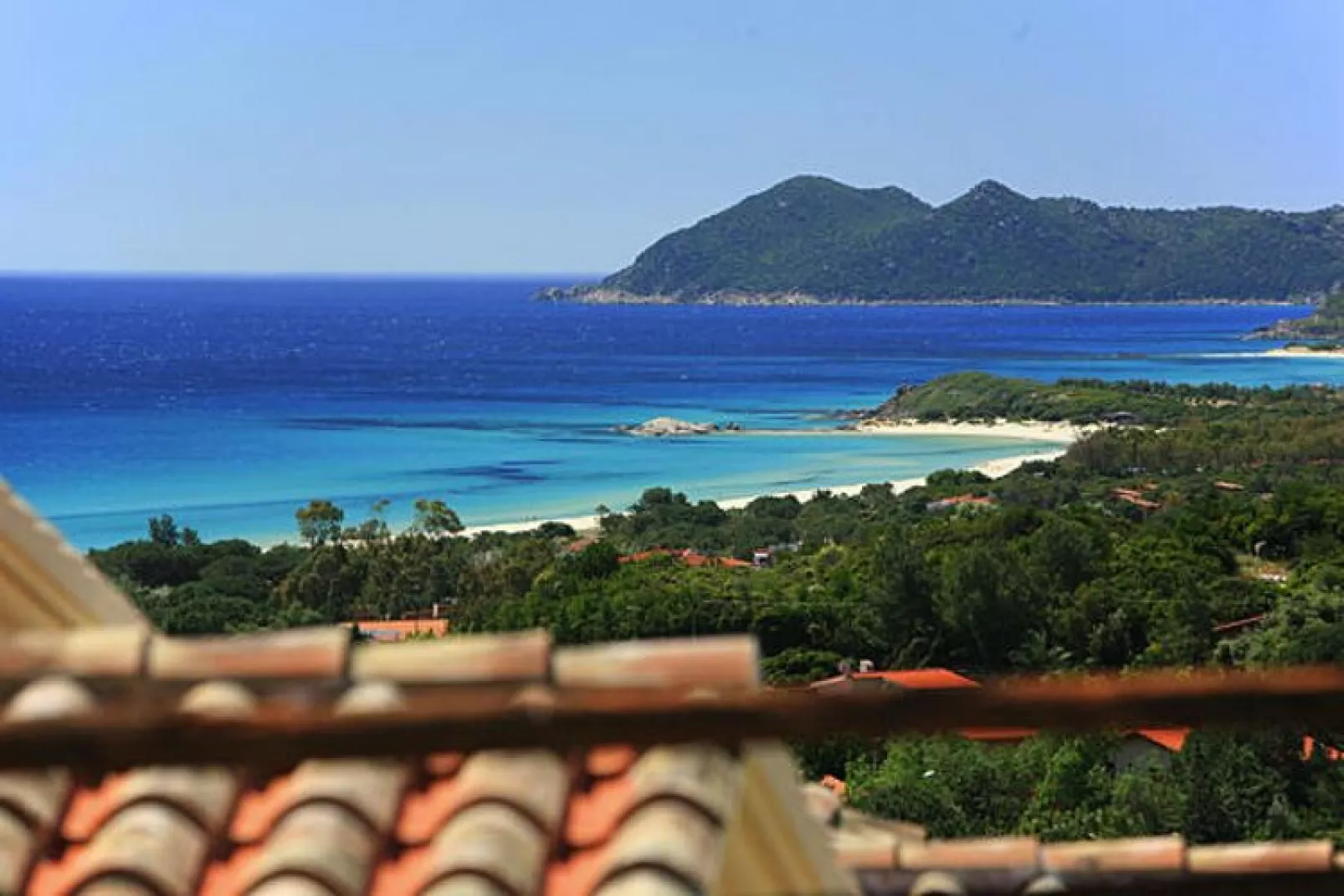 Terraced Houses, Costa Rei-Trilocale 6 Pers. Res.Vista Mare Le Verande-Wasserblick