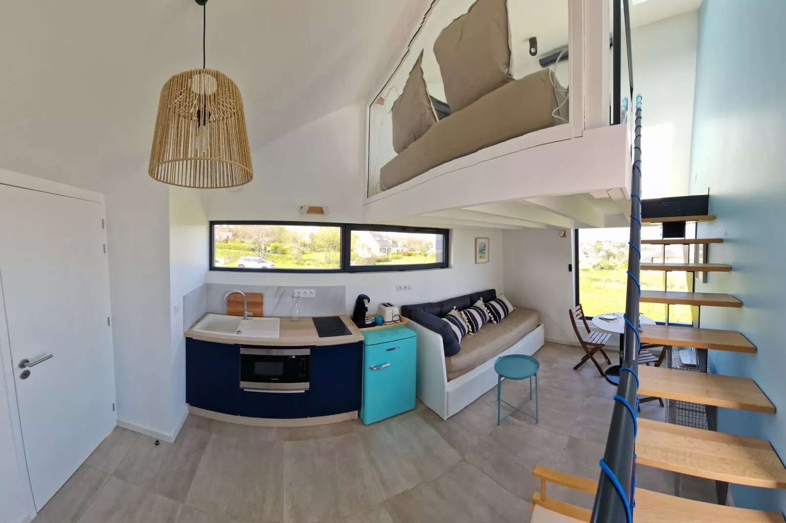 Villa d'architecte avec vue mer panoramique Locquirec-Indoor