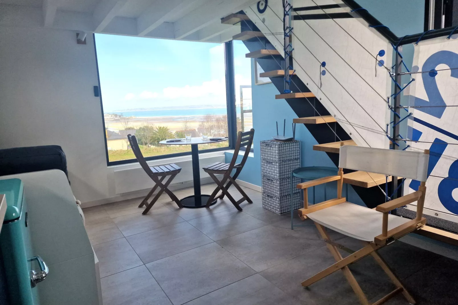Villa d'architecte avec vue mer panoramique Locquirec-Indoor