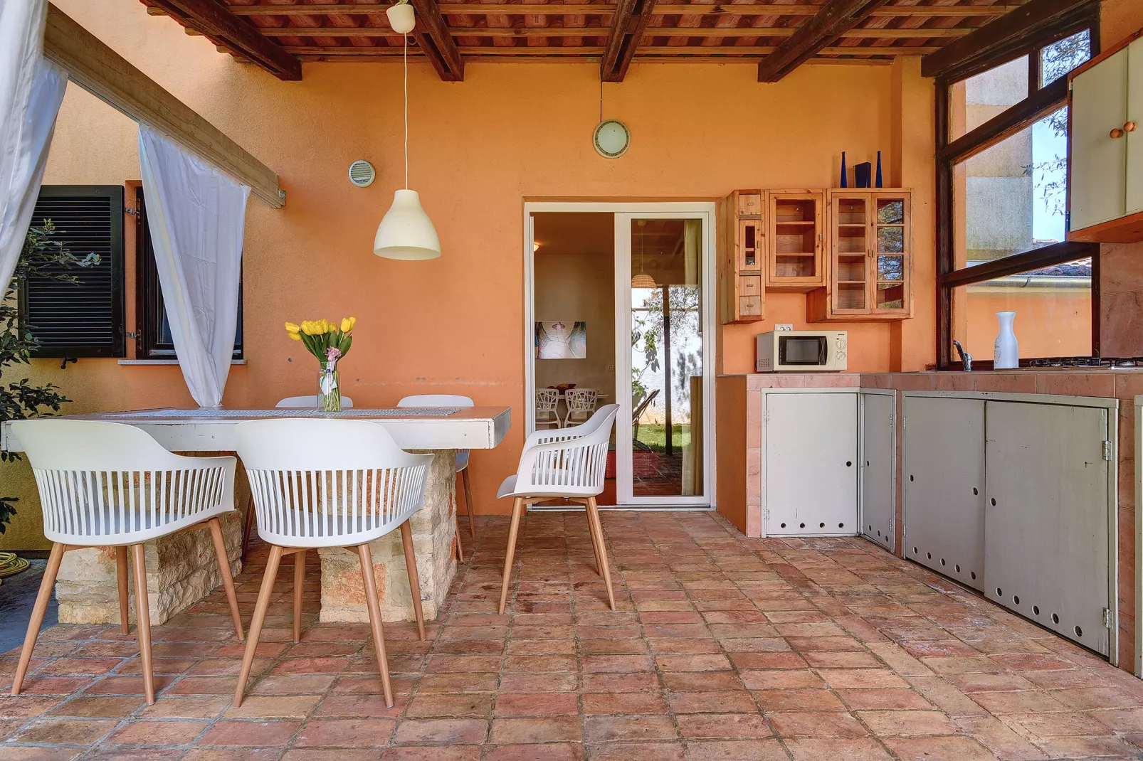 House Olivija/A2-Balcon-terrasse