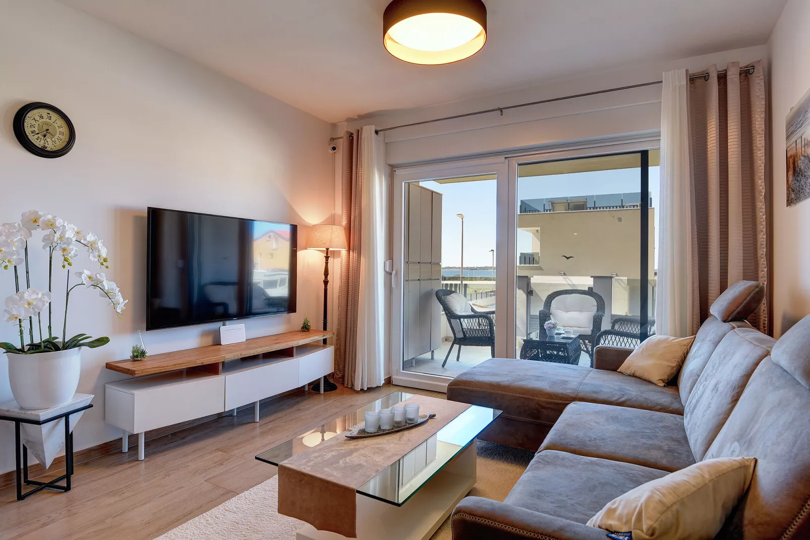 House Posesi/app Beach-Wohnzimmer