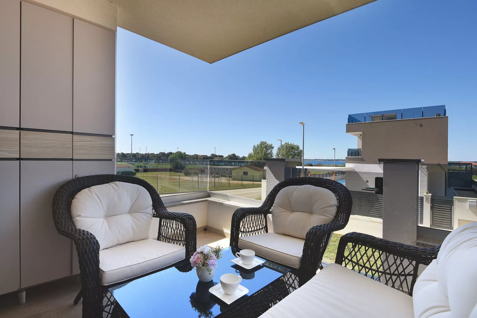 House Posesi/app Beach-Terrassenbalkon