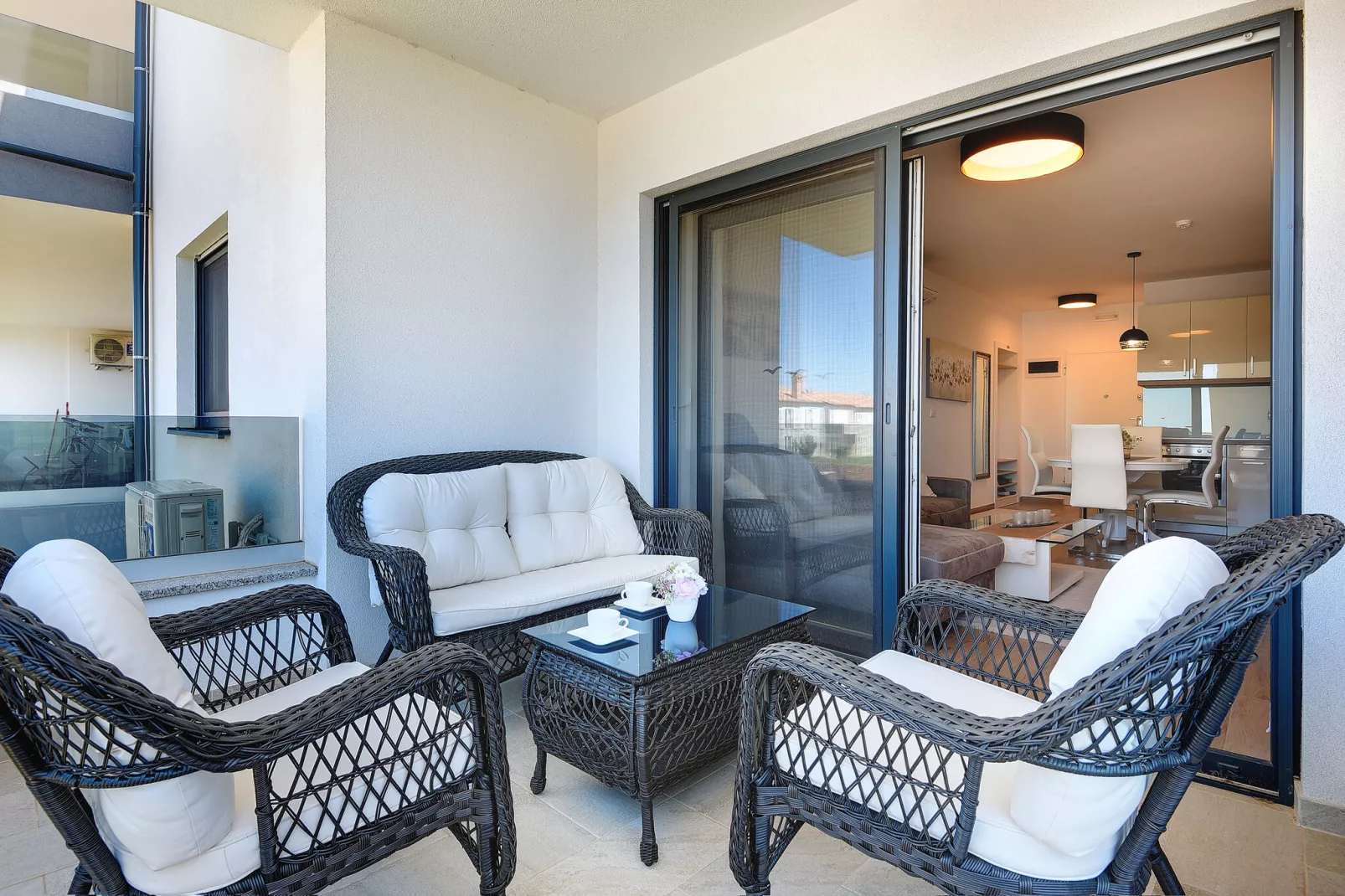 House Posesi/app Beach-Terrassenbalkon