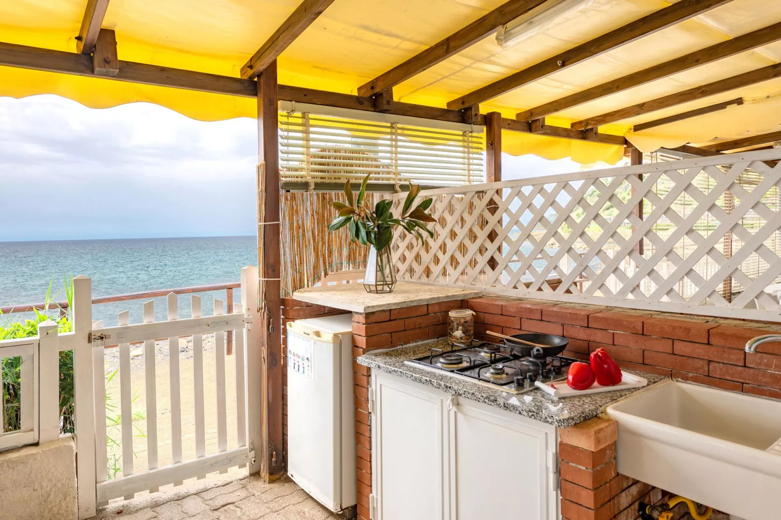 Resort Baia del Silenzio Caravan-Kitchen