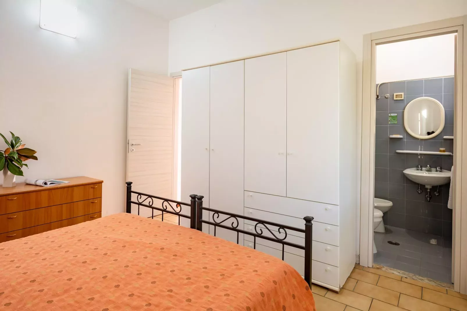 Resort Baia del Silenzio - Appartment 6 pax-Schlafzimmer