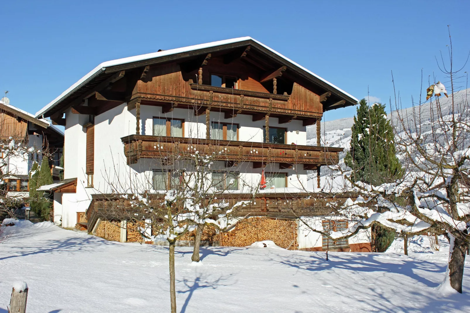 Apartment Luxner - Außenbereich Winter
