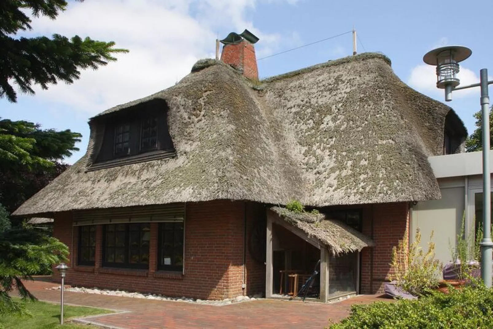 Ferienhaus Humptrup-Außenbereich Sommer