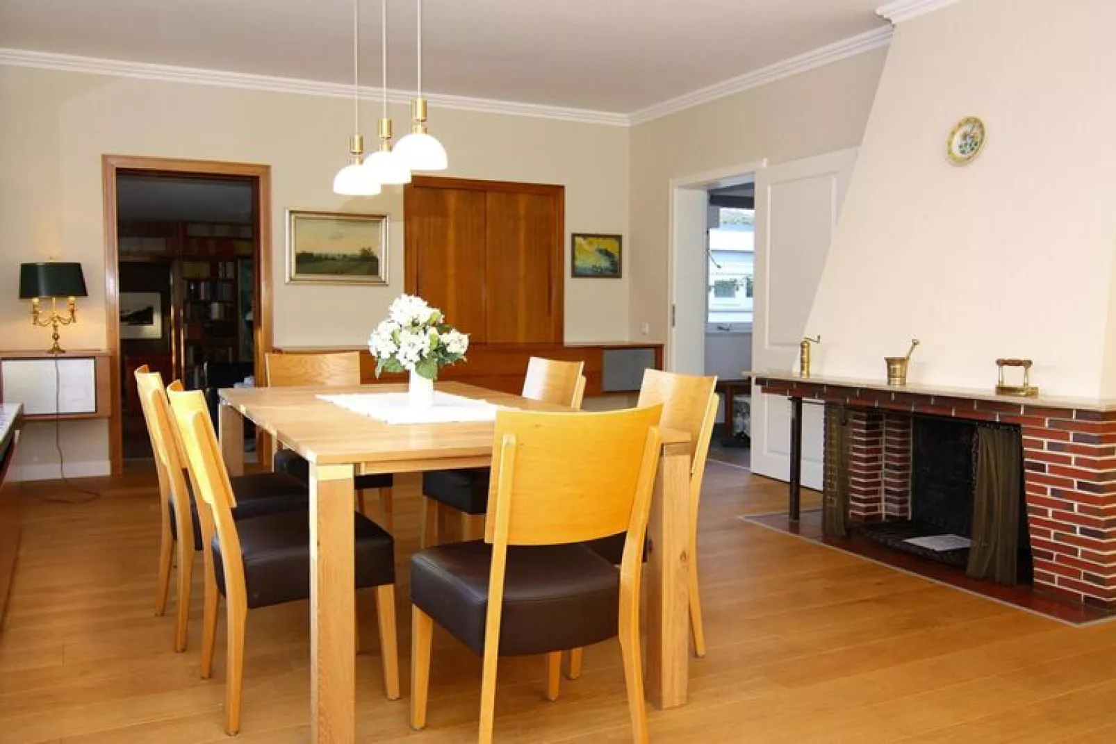 Ferienhaus am Wung in Husum-Dining room