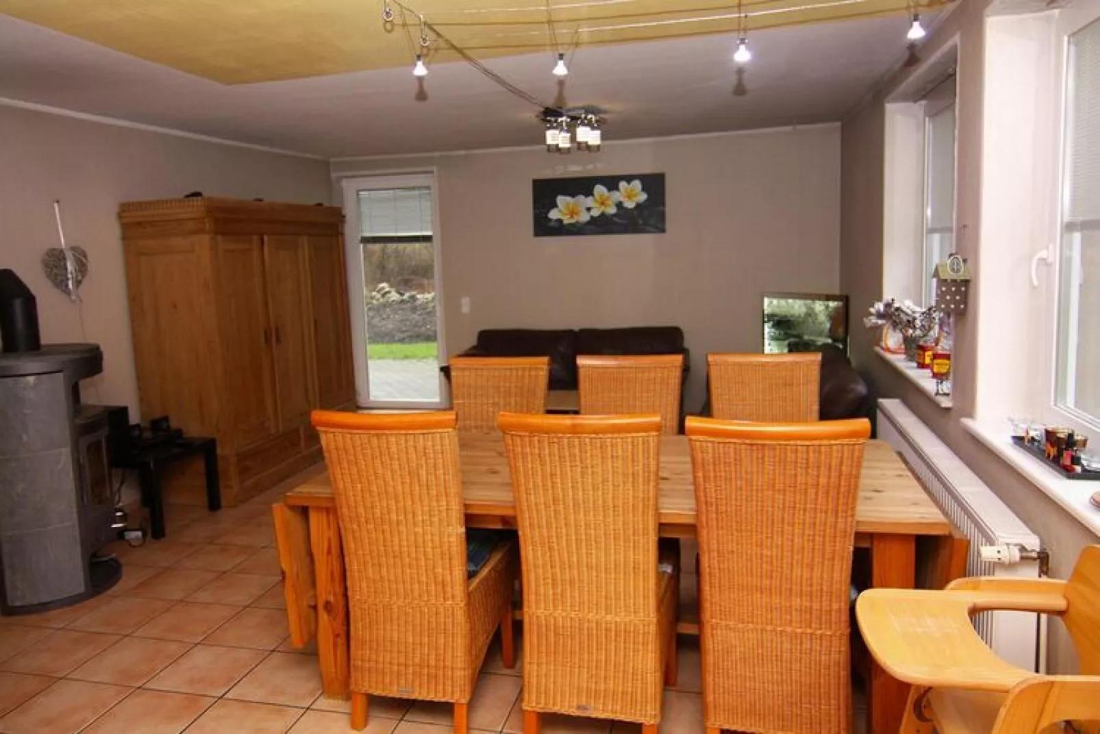 Ferienhaus in Neukirchen-Esszimmer