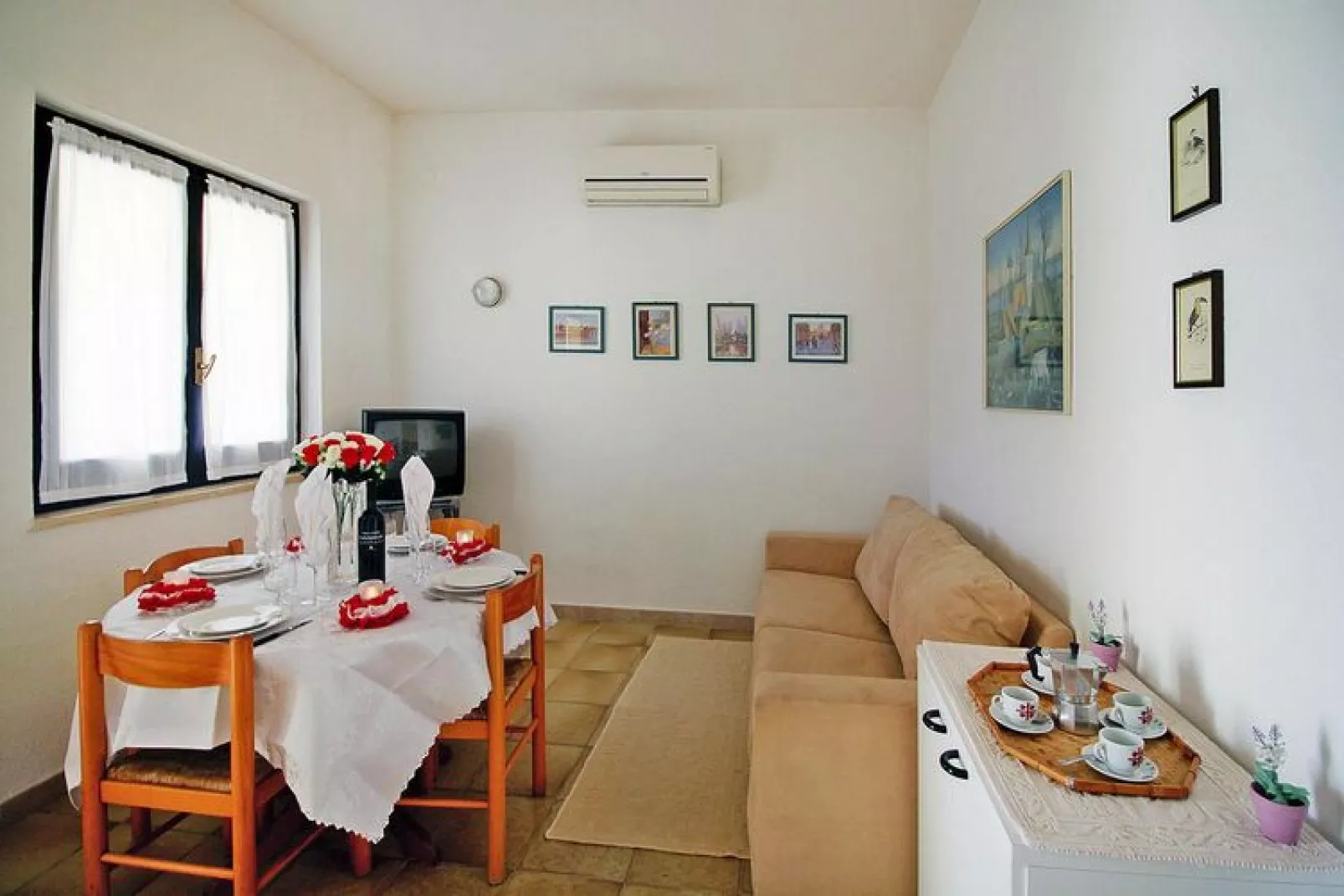 Ferienresidence Villaggio Turagri Costa Rei Trilo - Type Trilo-Living room