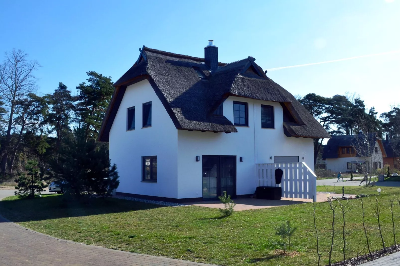 Doppelhaushälfte Dock No 70-Außenbereich Sommer