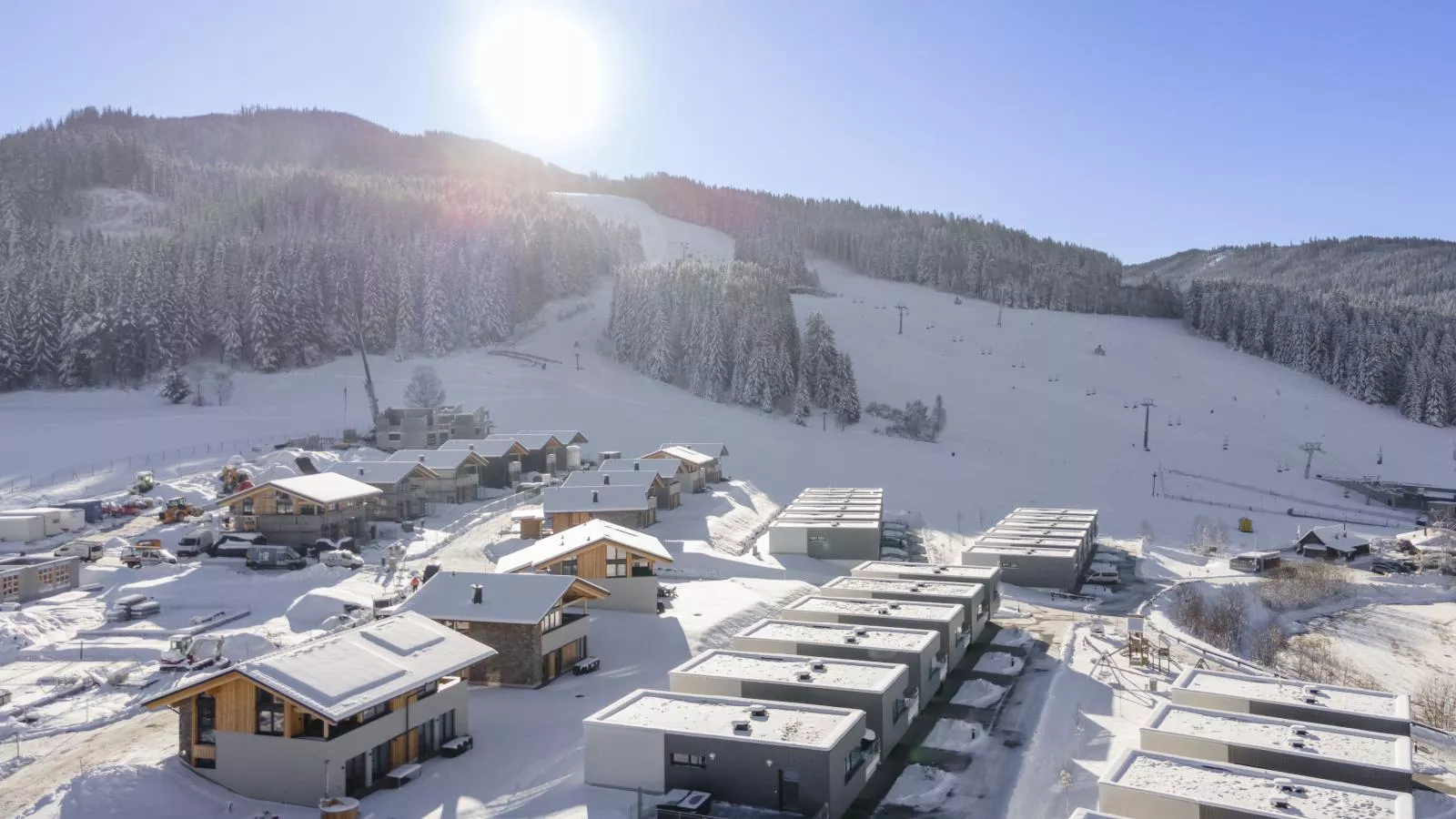 Grebenzen Lodge Pabstin 36B-Area winter 1km