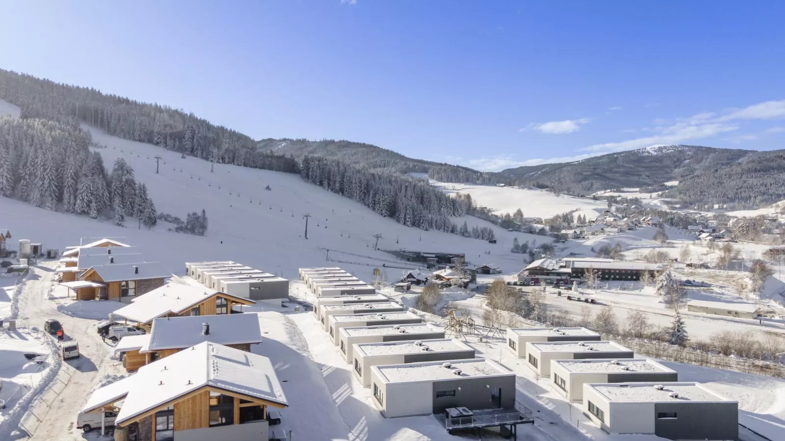 Grebenzen Lodge Pabstin 36B-Area winter 1km