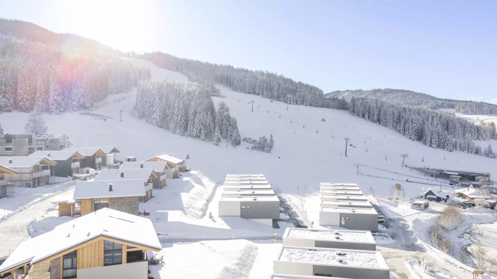 Grebenzen Lodge Pabstin 36B-Area winter 1km
