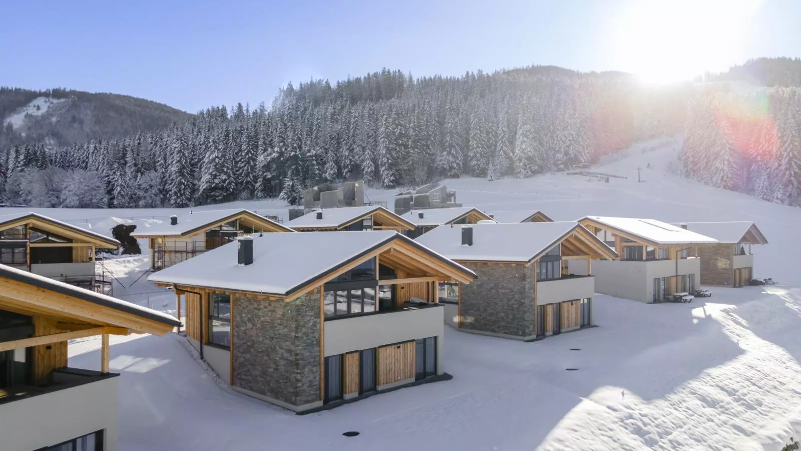 Grebenzen Top Chalet Mazzel-Exterior winter