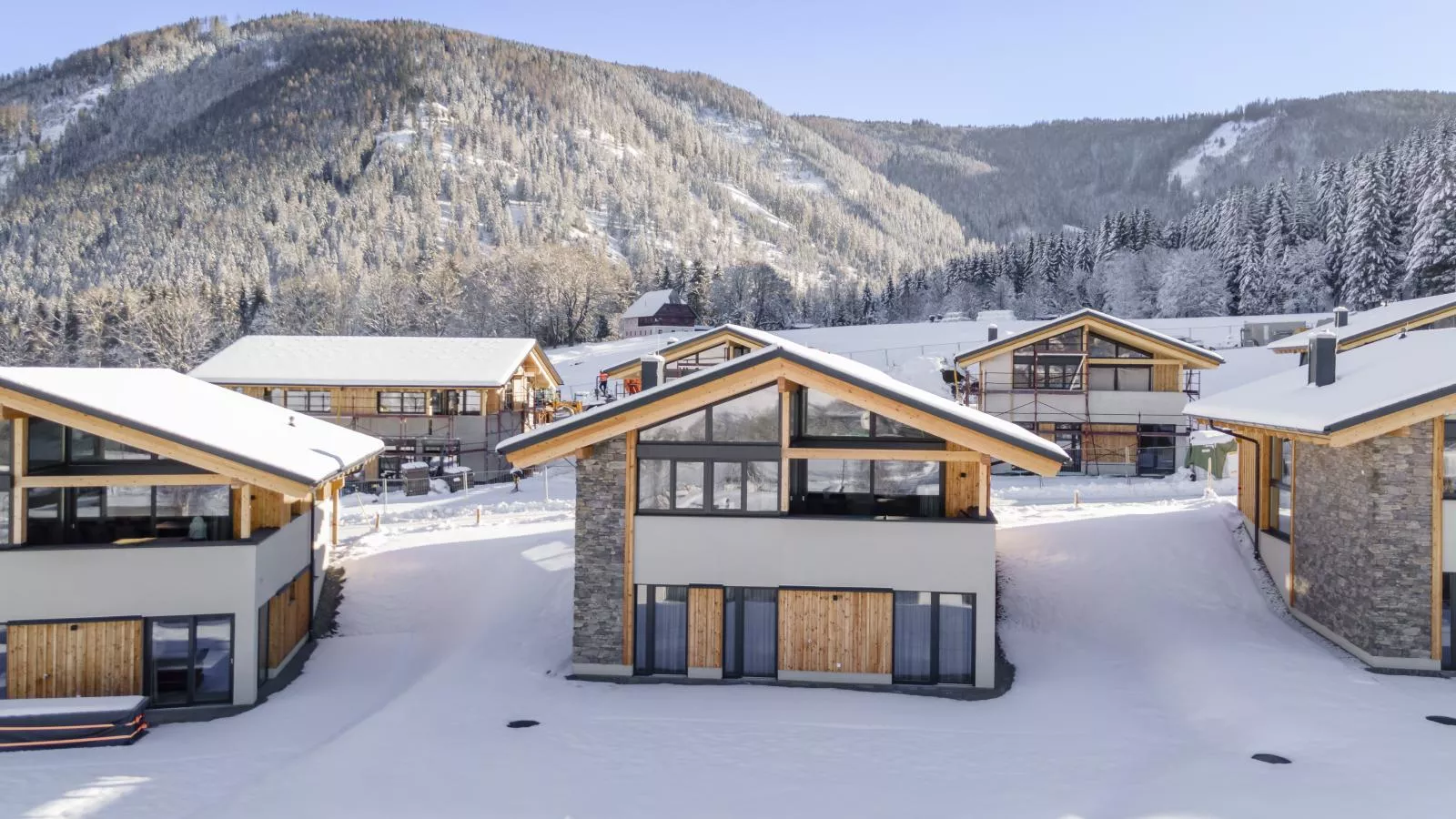 Grebenzen Top Chalet Mazzel-Exterior winter