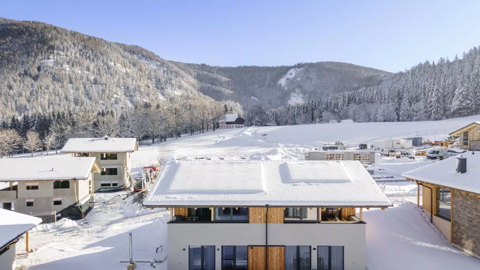 Grebenzen Eiszeit Lodge-Exterior winter