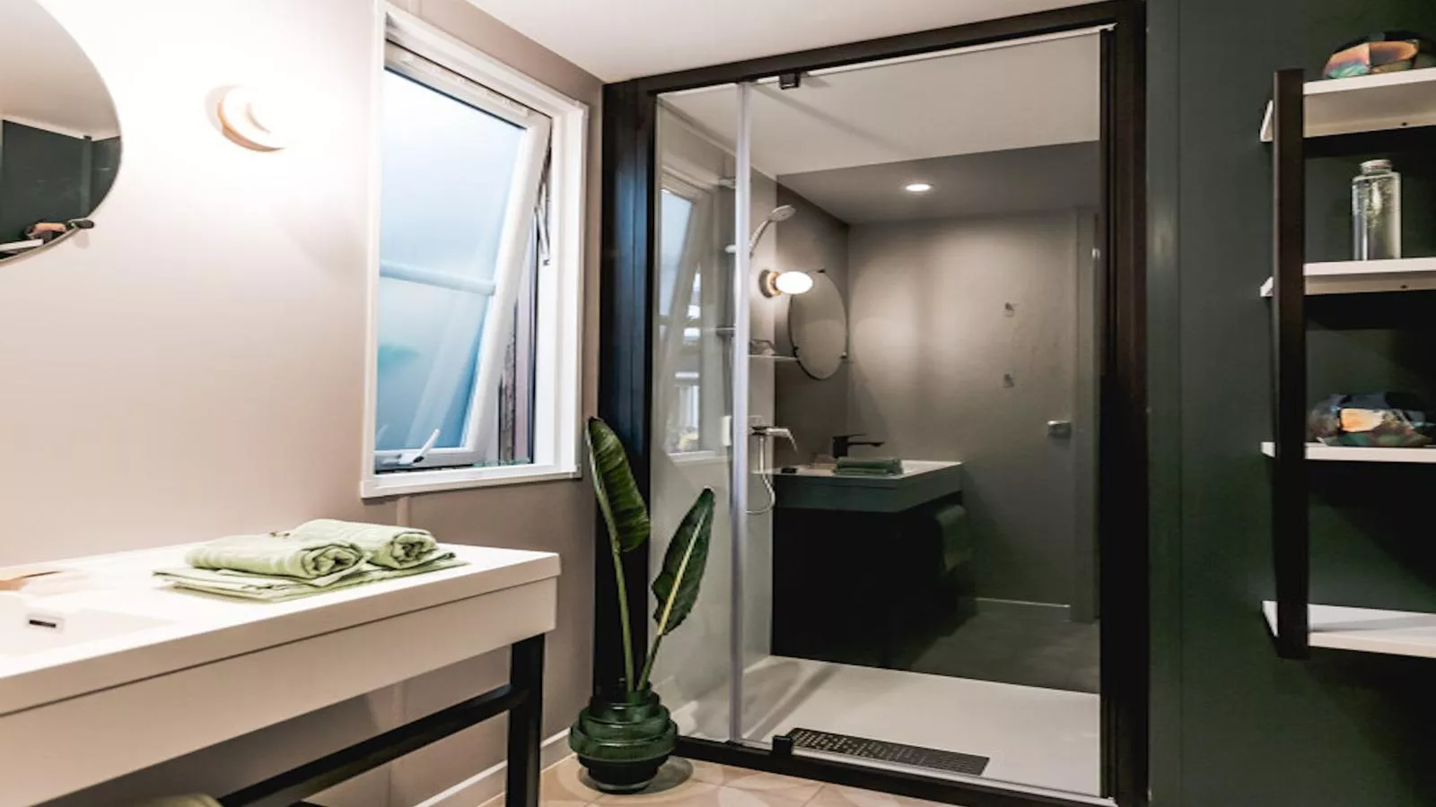 Wadden Lodge Living-Salle de bain