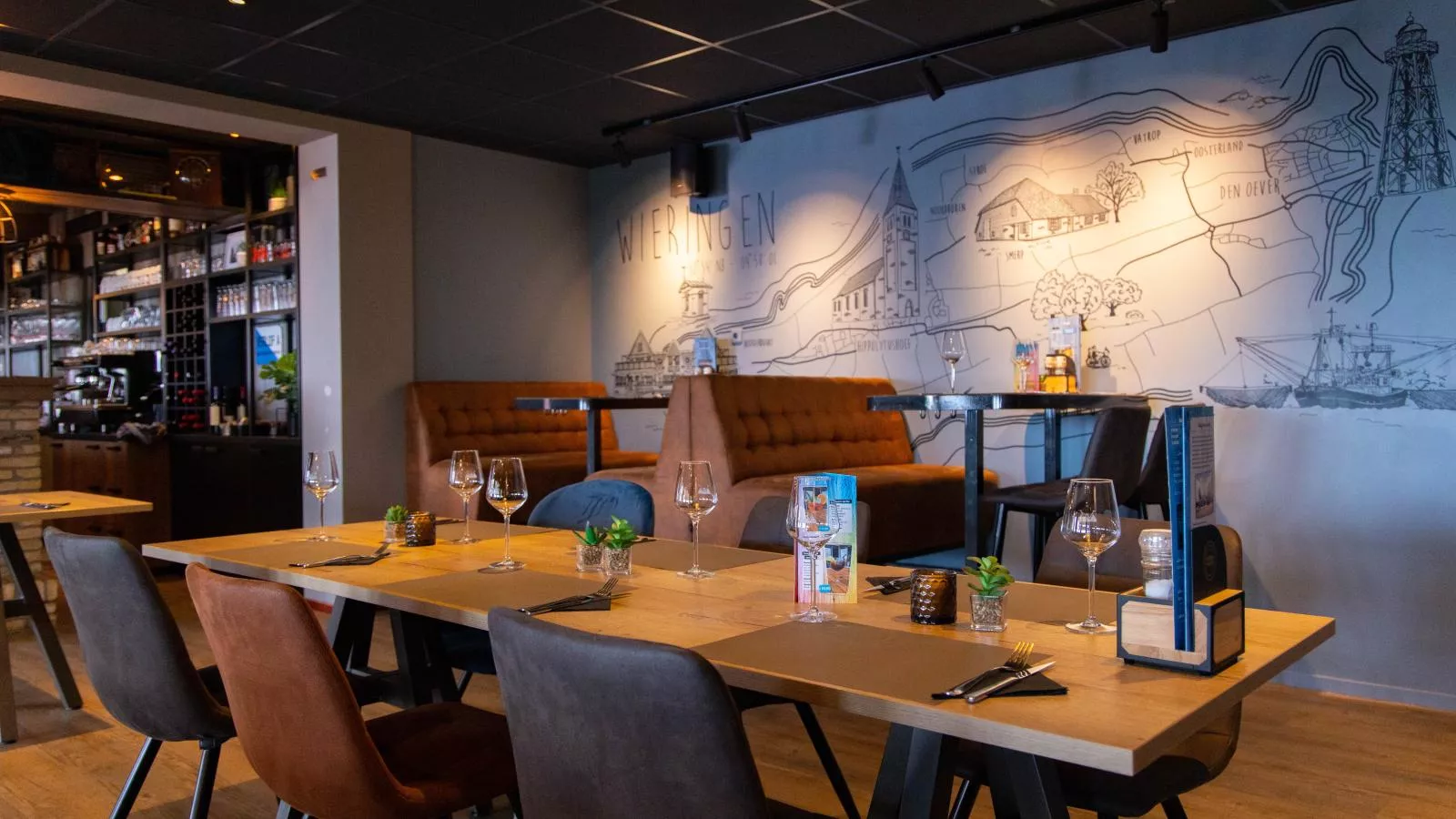 Wadden Lodge Living-Installations du parc