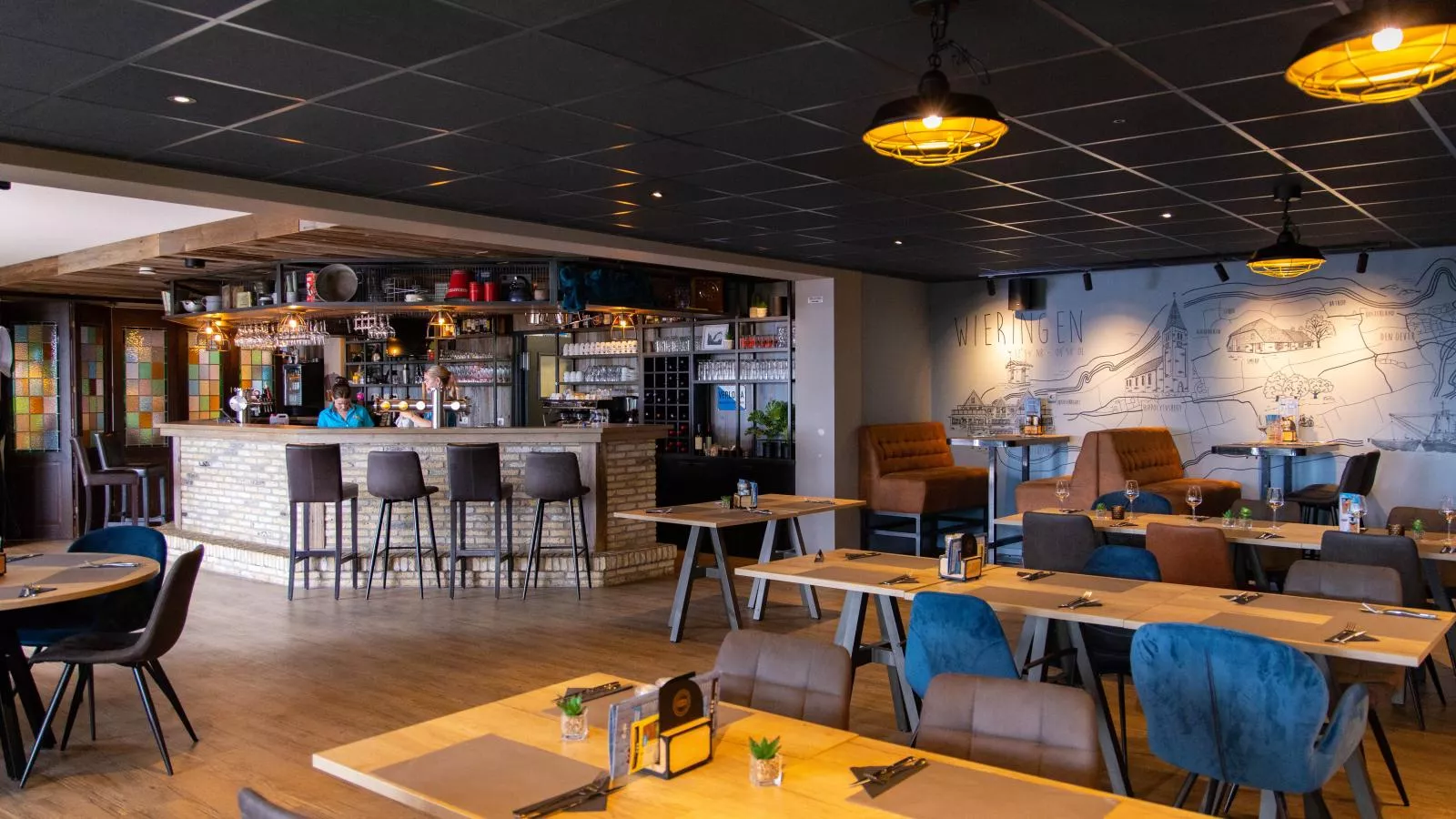 Wadden Lodge Living-Installations du parc