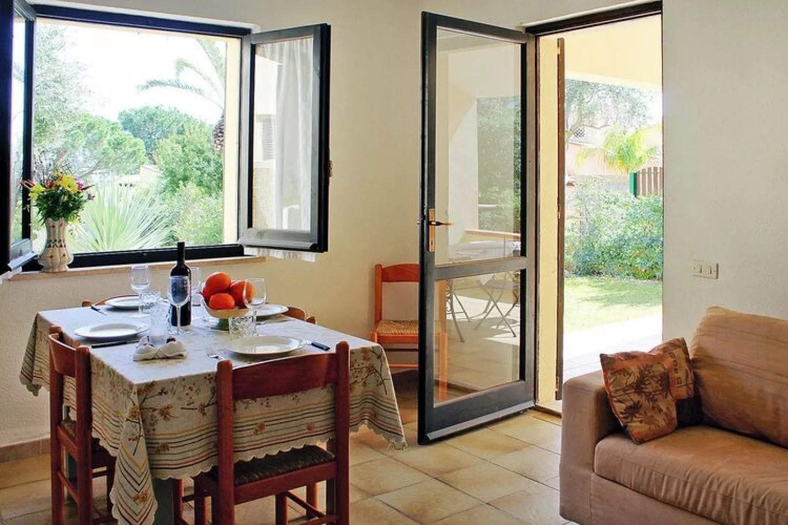 Ferienresidence Villaggio Turagri Costa Rei Trilo - Type Trilo-Living room