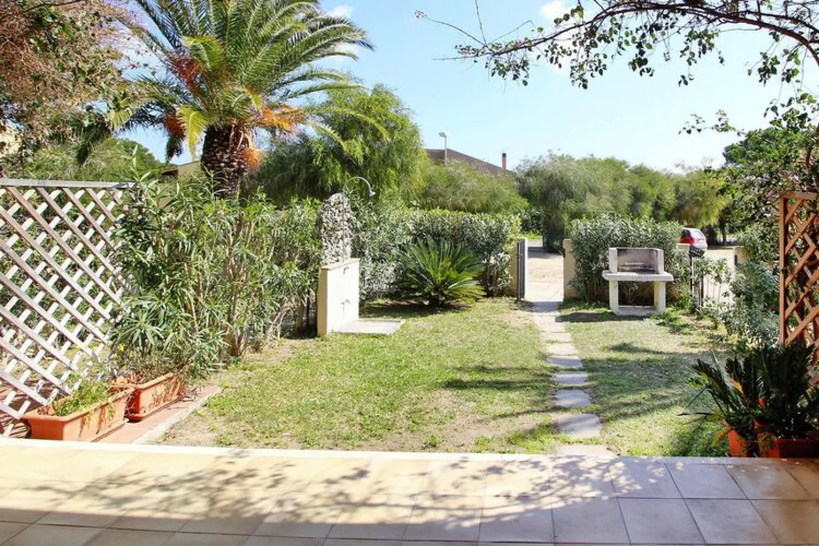 Ferienresidence Villaggio Turagri Costa Rei Trilo - Type Trilo-Gardens summer