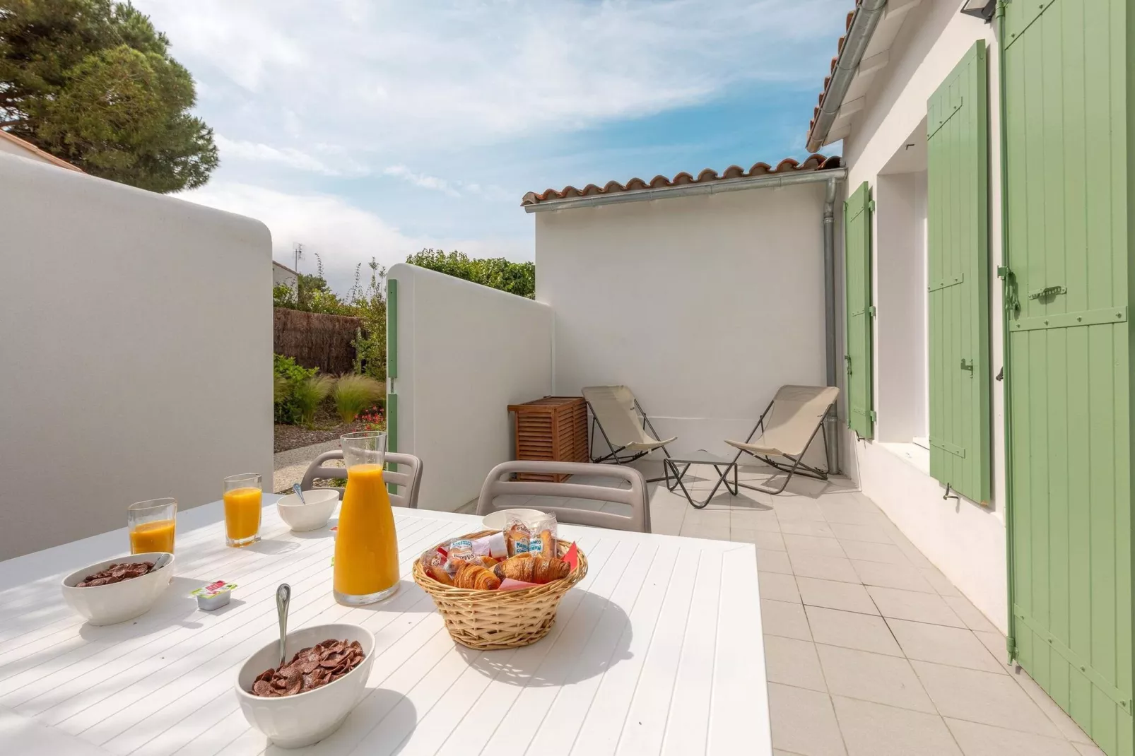Rêve d'île 2-Terrassenbalkon