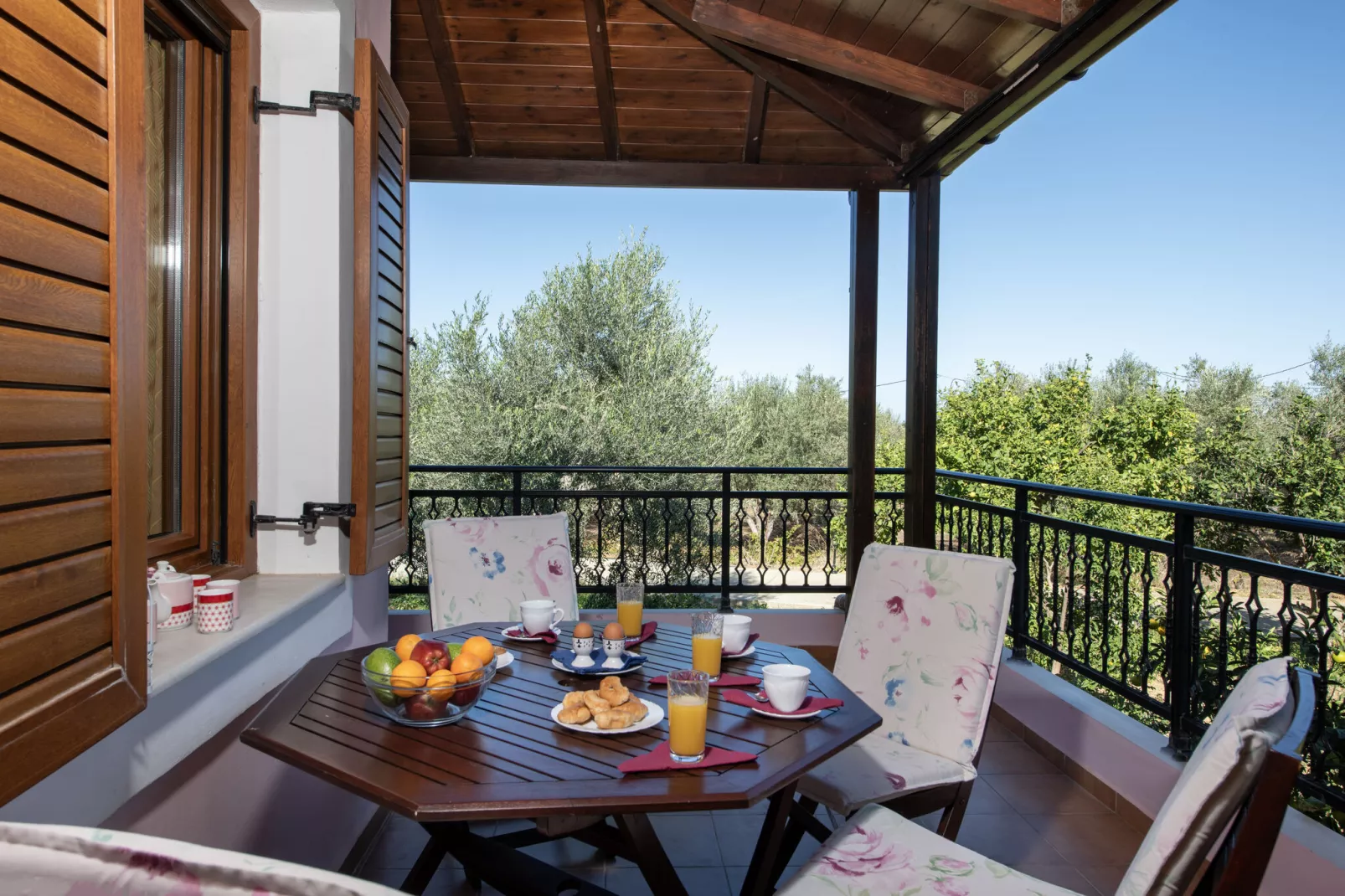 Villa Athina-Terrace balcony