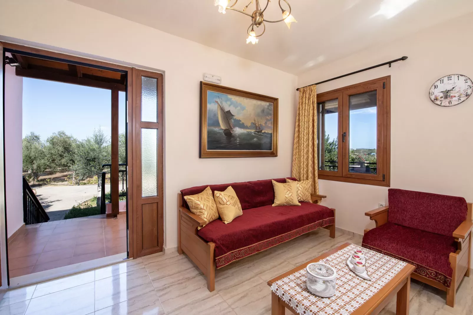 Villa Athina-Living room