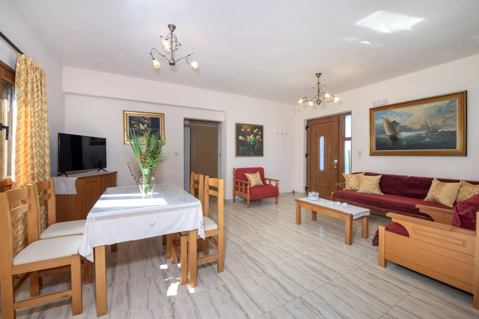 Villa Athina-Living room
