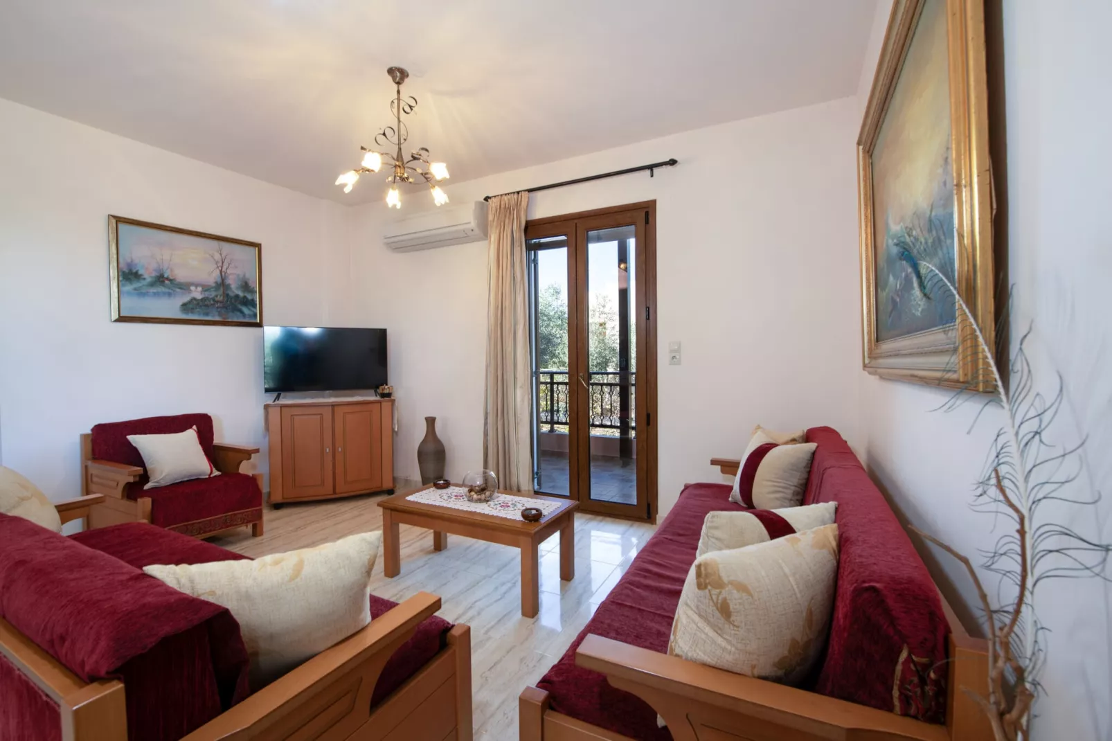 Villa Estia-Wohnzimmer