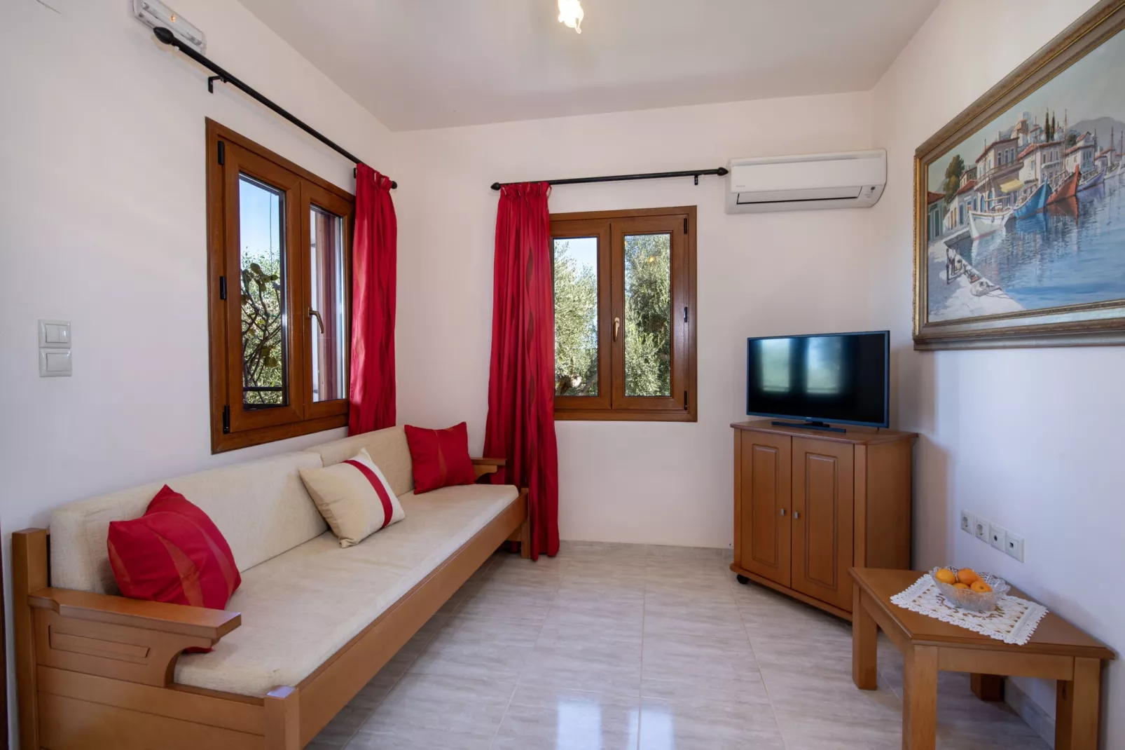 Villa Afroditi-Living room
