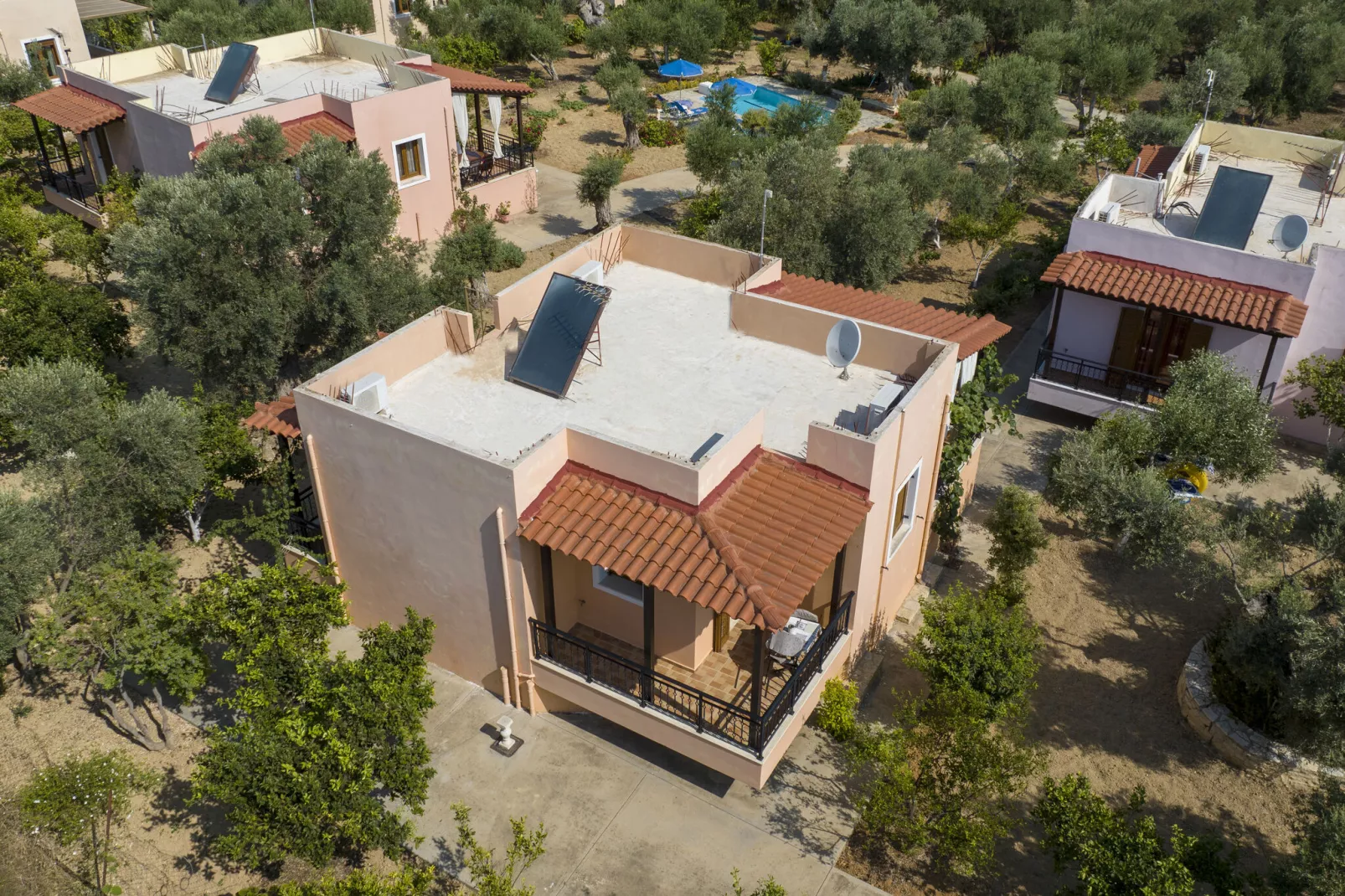 Villa Afroditi-Exterior summer