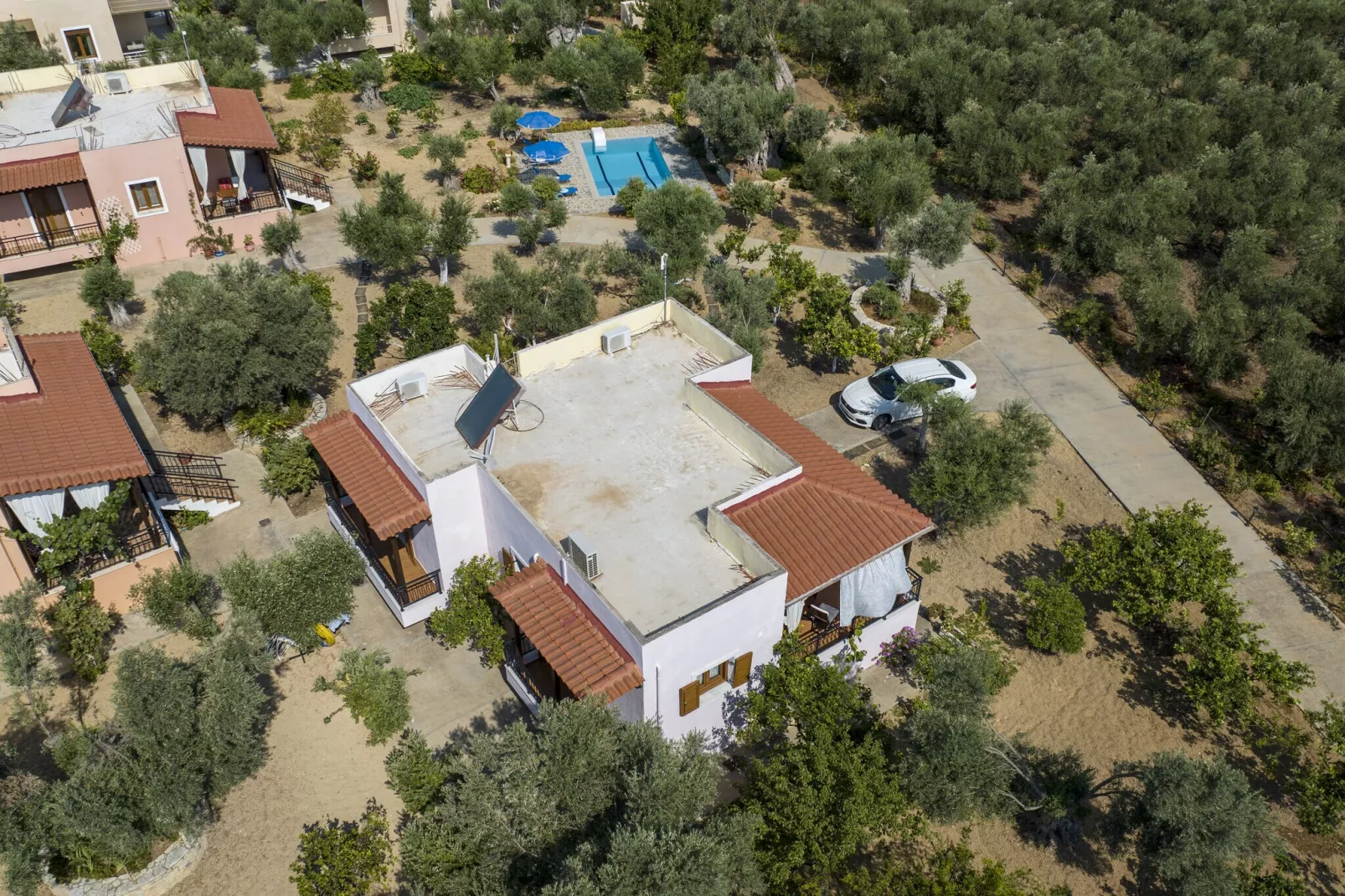 Villa Afroditi-Exterior summer
