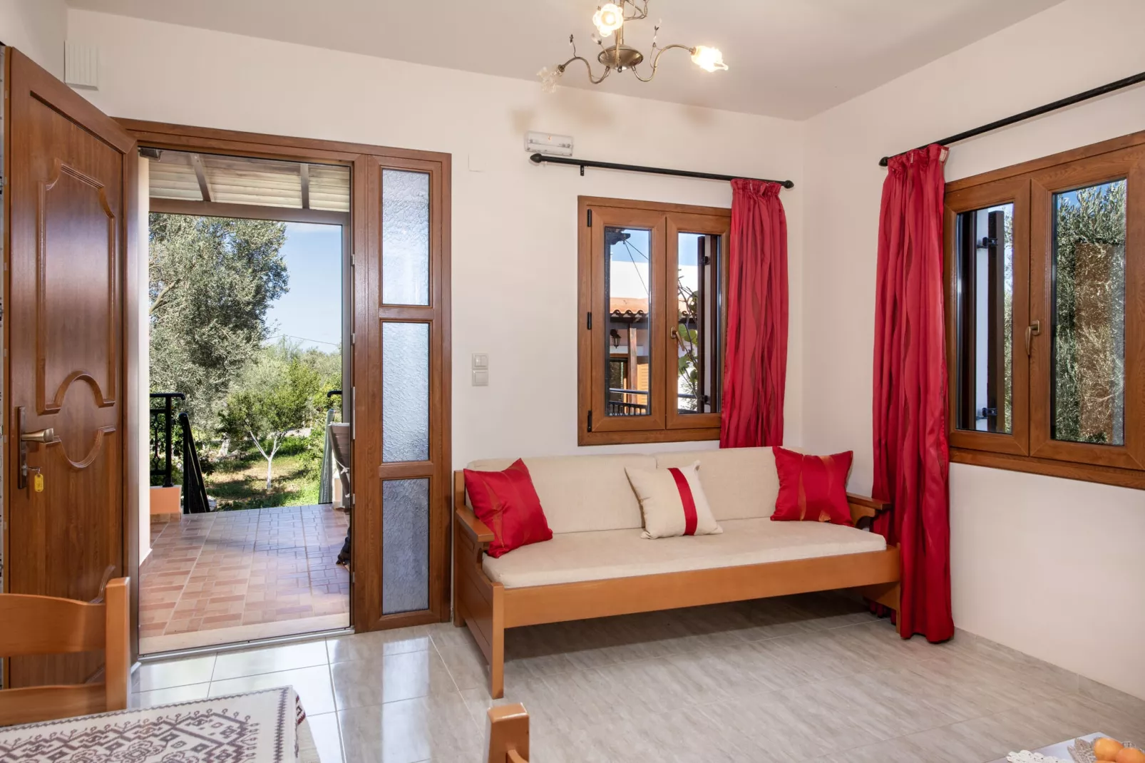 Villa Afroditi-Living room