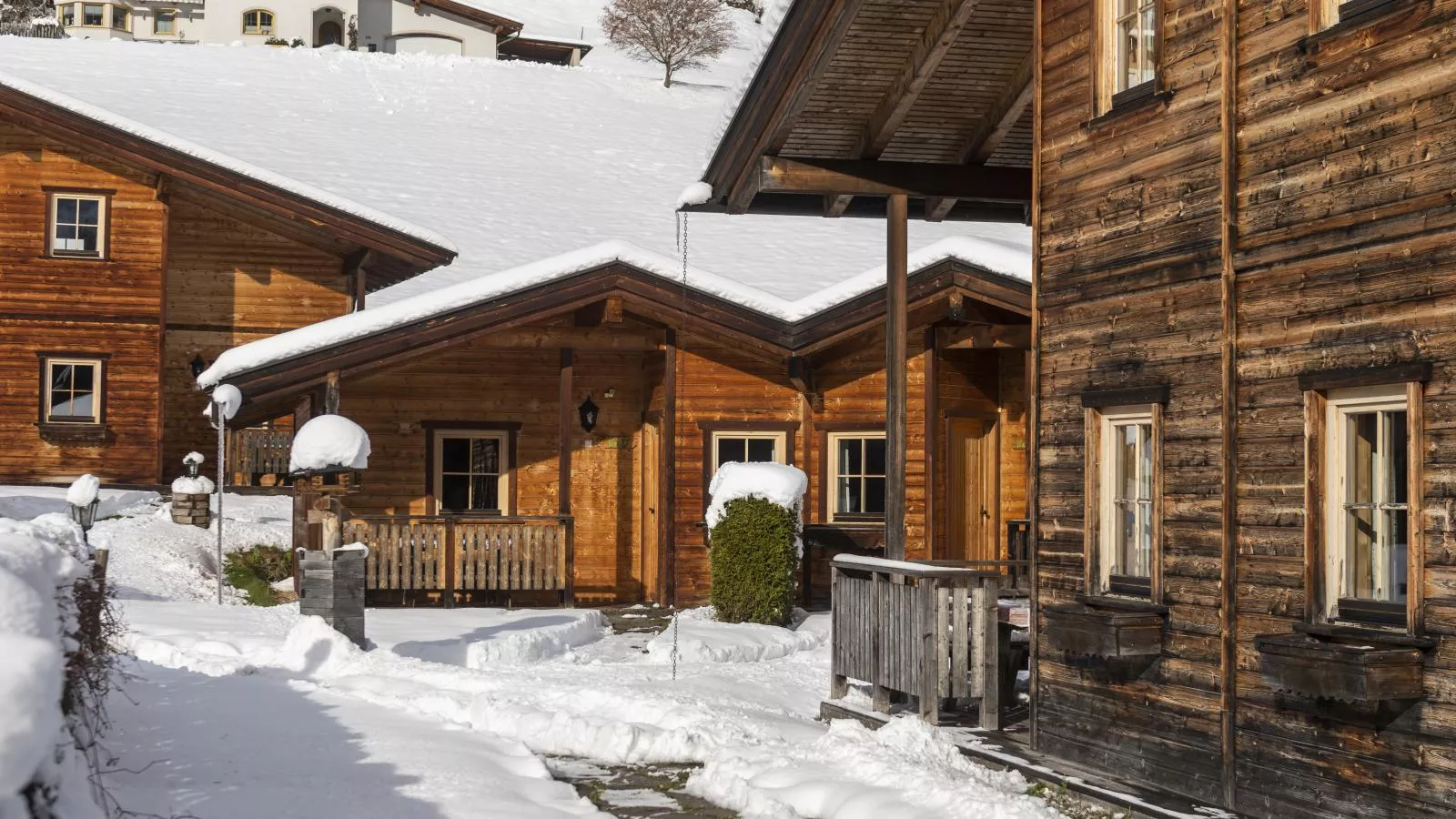 Urige Doppelhaushälfte 5-Exterior winter