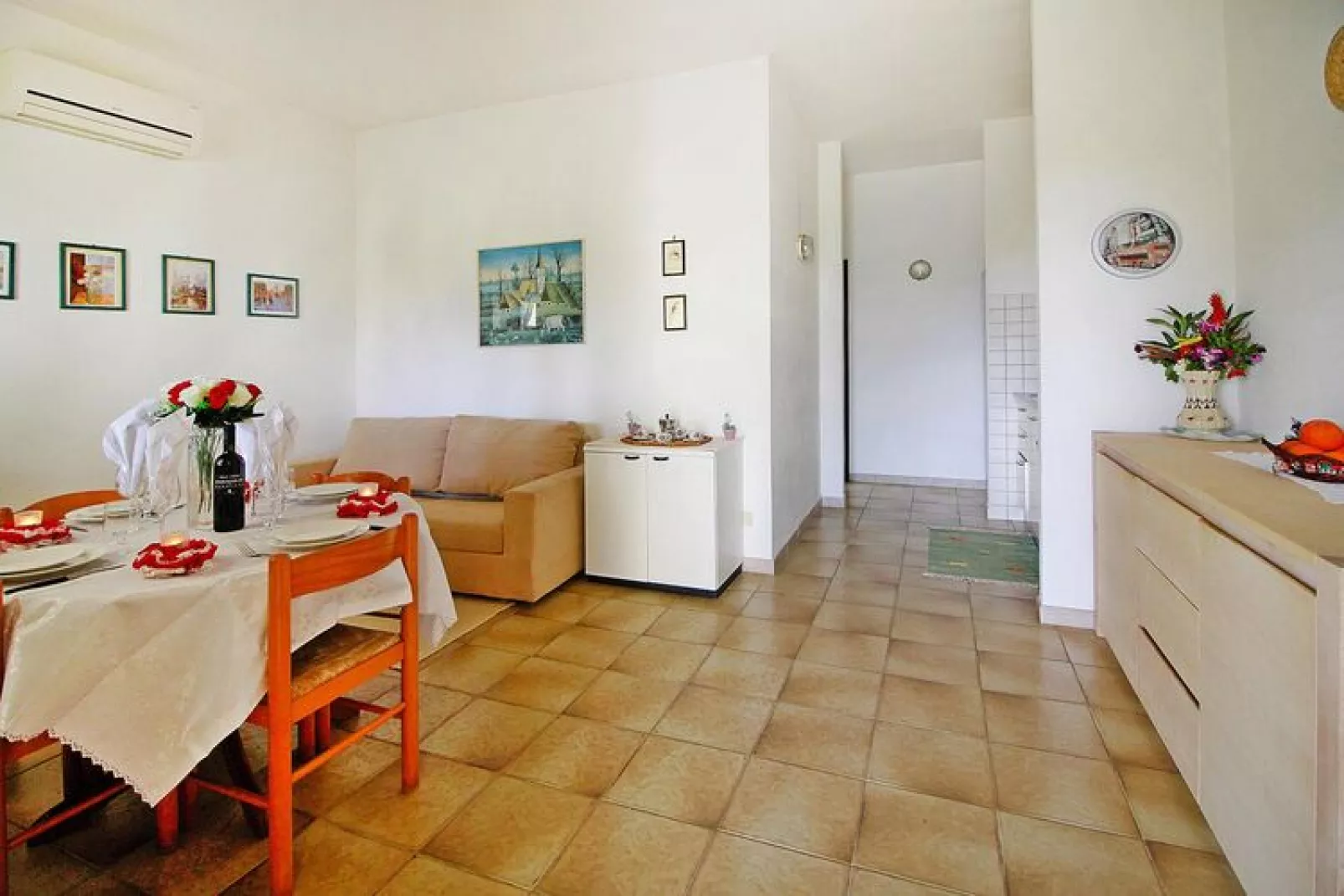 Ferienresidence Villaggio Turagri Costa Rei Trilo - Type Trilo-Living room