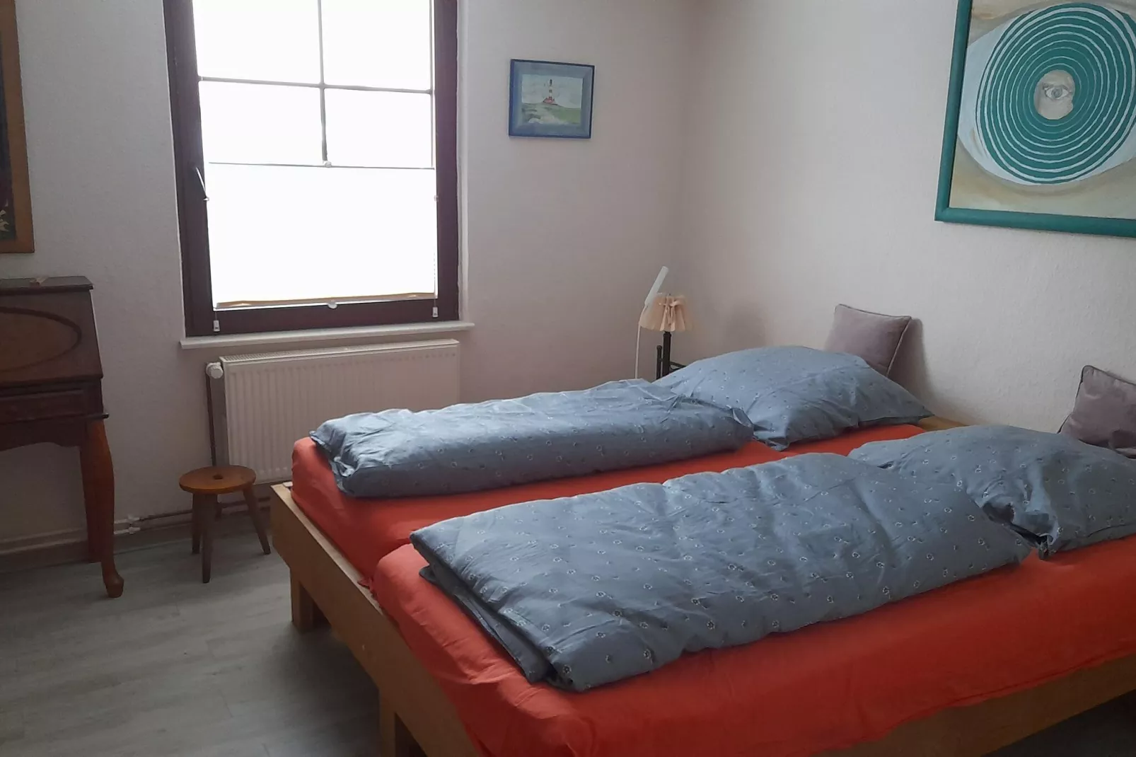Ferienhaus am Peenebach in Klein Bünzow-Bedroom