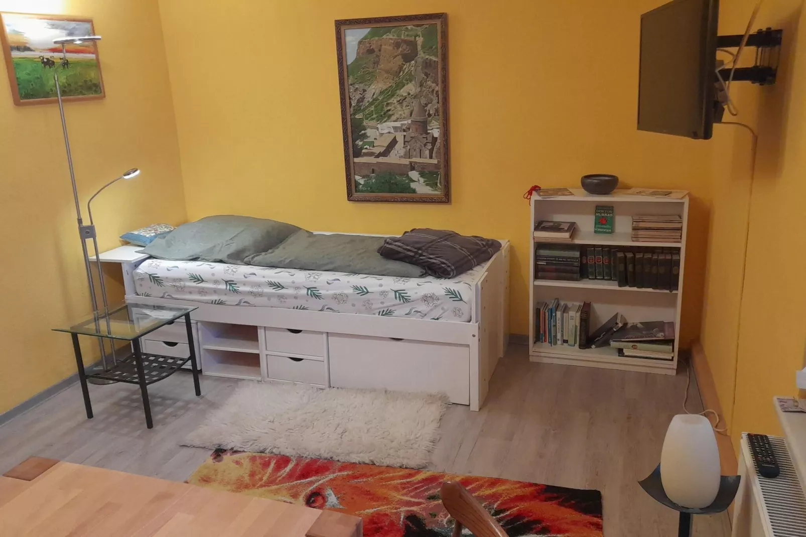Ferienhaus am Peenebach in Klein Bünzow-Bedroom