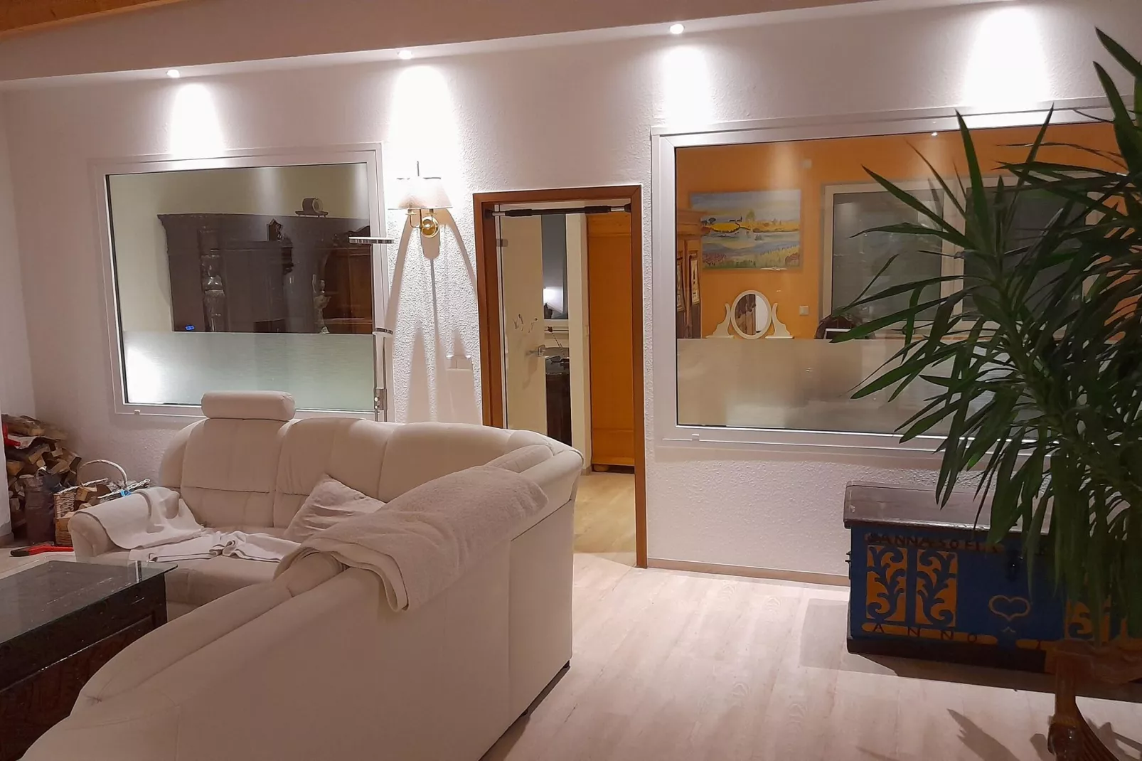 Ferienhaus am Störkanal in Plate-Living room
