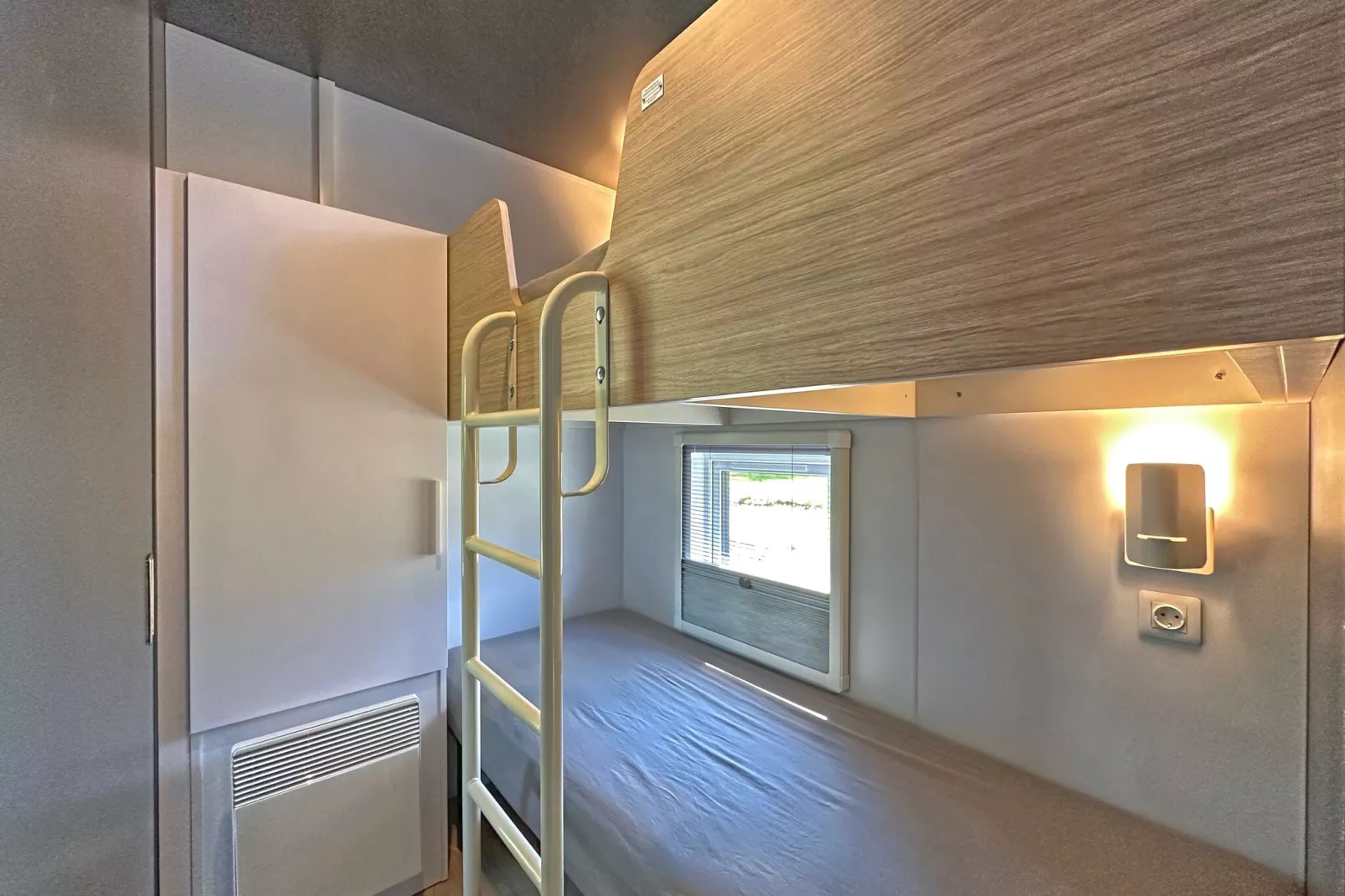 FERIENDORF SEEBLICK - Tiny Chalet am Eixendorfer See-Bedroom