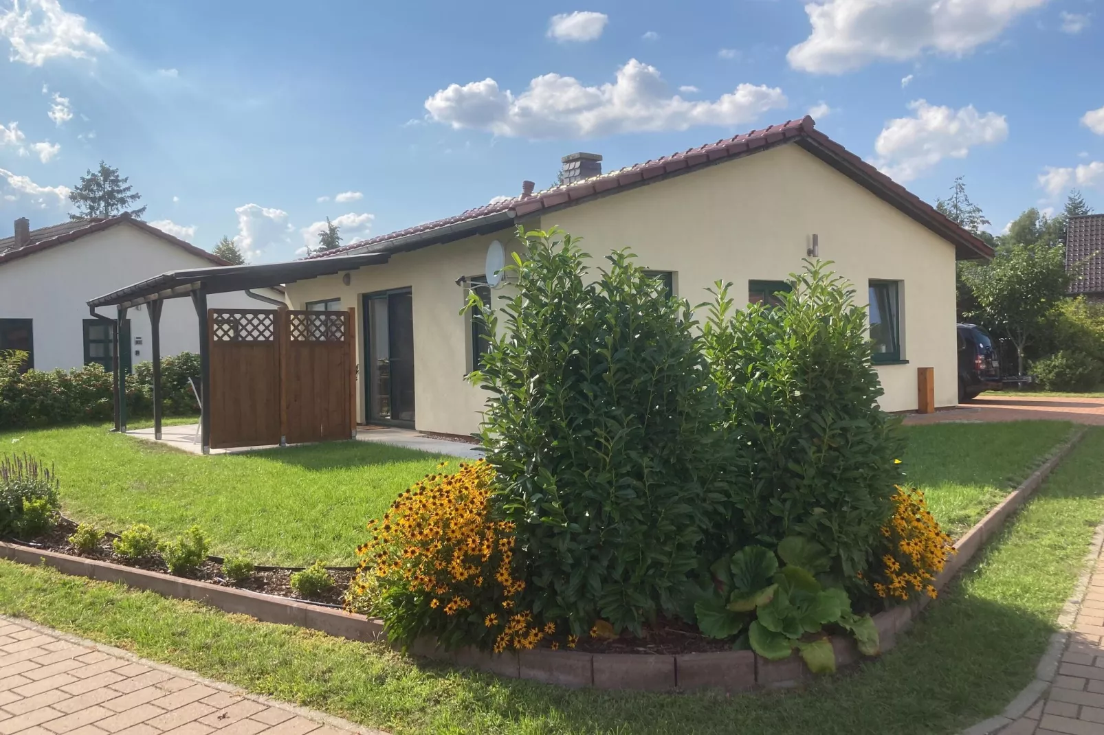 Ferienhaus Pirol 62 qm-Exterior summer