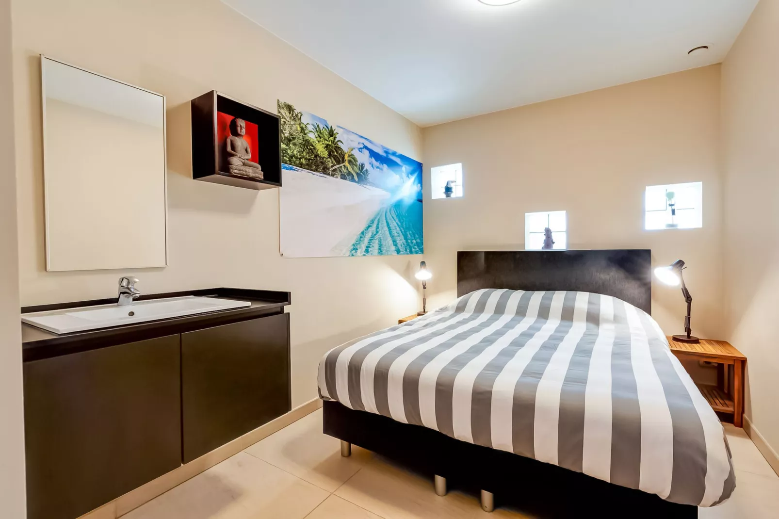 Wellness vakantiehuis Vlaamse Ardennen-Schlafzimmer